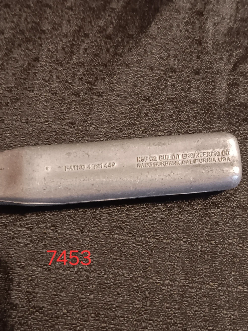 Vintage Metal Baskin Robbins Ice Cream Scoop